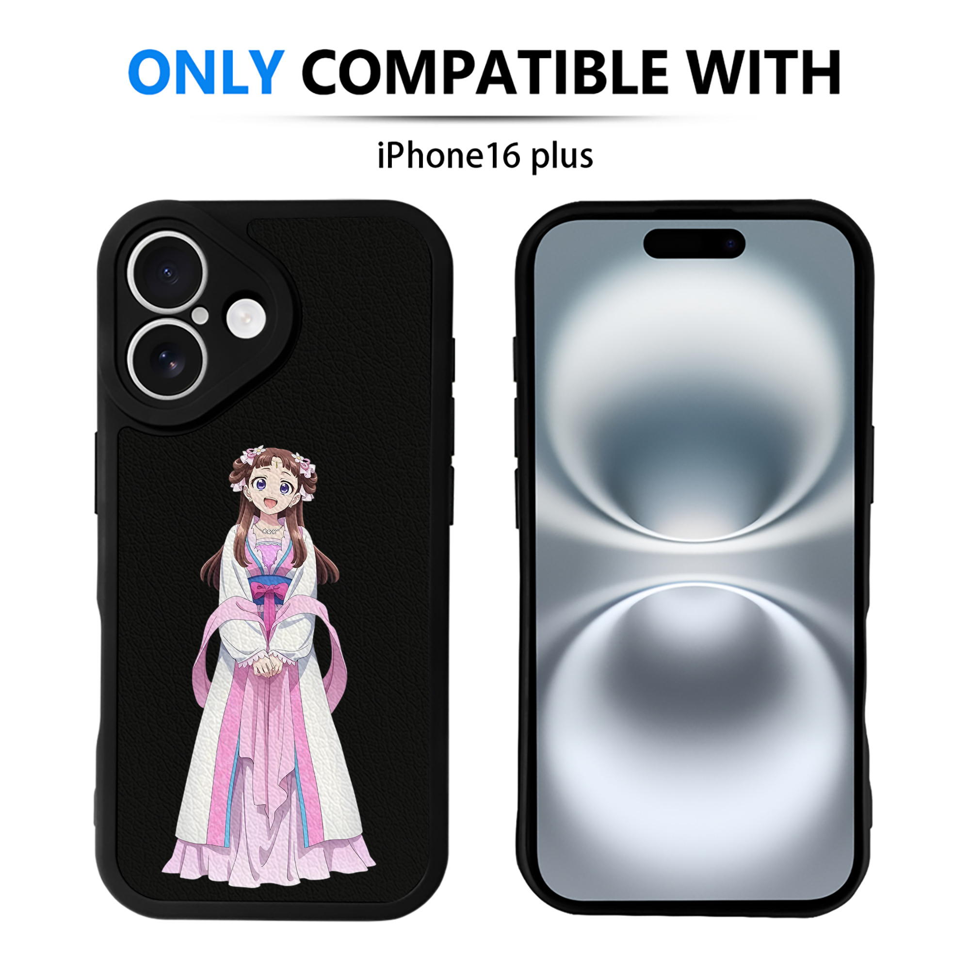 薬屋のひとりごと The Apothecary Diaries 【iPhone 16シリーズ対応】シリコンスマホケース（レザー調） 材質：シリコン